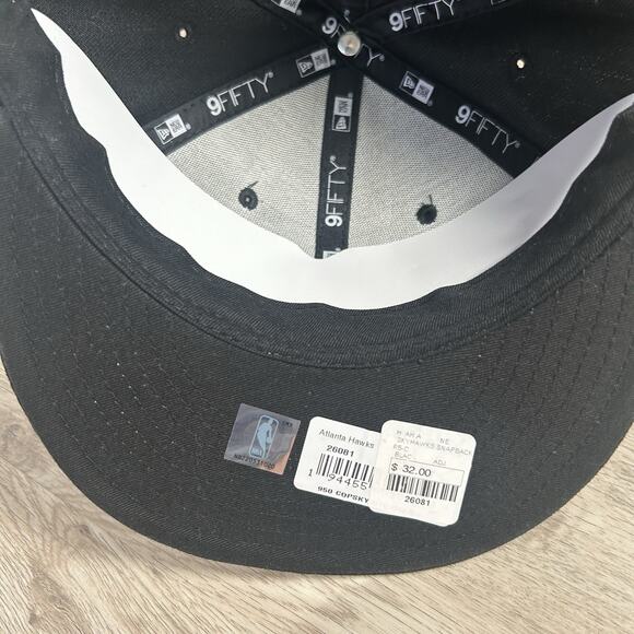New Era College Park Skyhawks Snapback‎ Hat NBA G-League Black Cap NEW Tags - Picture 5 of 8